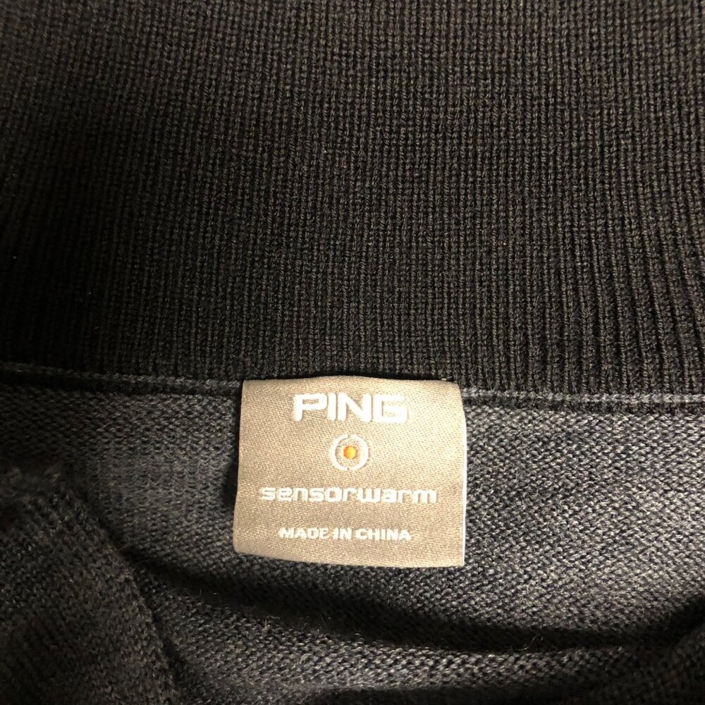 Ping Sensorwarm Partial Zip Pullover Sweater Mens… - image 3